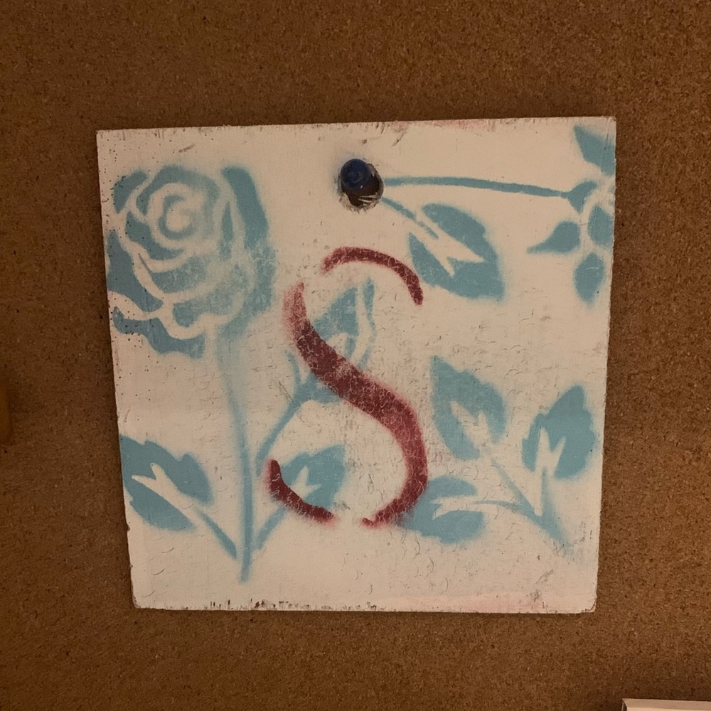 Letter S sign